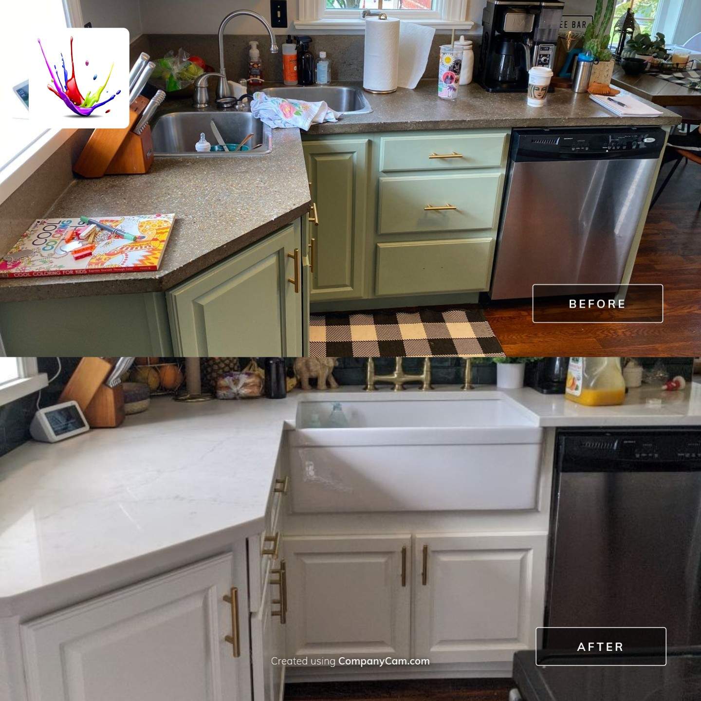 Kitchen Before After
